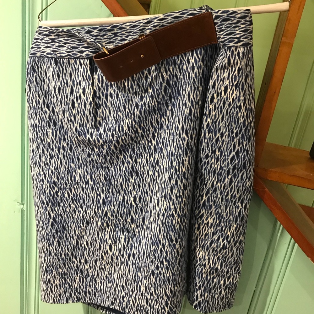 Michael Kors Blue Skirt EUC